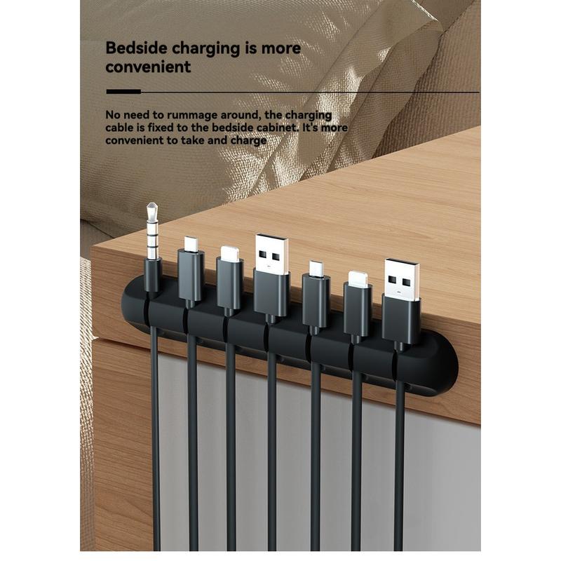 Product Introduction of 【SG Ready Stock】2pcs x Cable Organizer and Wire Winder for Desk Cable Management, Cord Storage and Organization Gadget 17