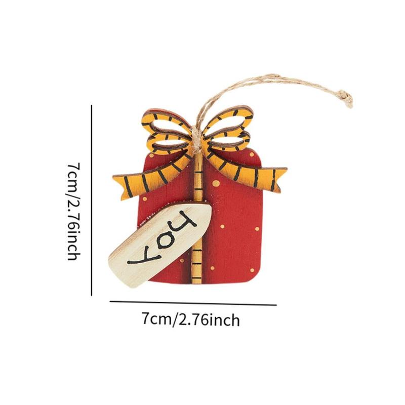Product Introduction of Christmas Tree Hanging Pendant Gifts Xmas Decor for Fireplace Bedroom Home 0