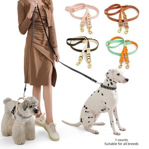 Durable Dog Leash, 1 Count Handmade Braided PVC Material Pet Lead, Pet Supplies For Outdoor Walking Running, Dog & Cat Accessories