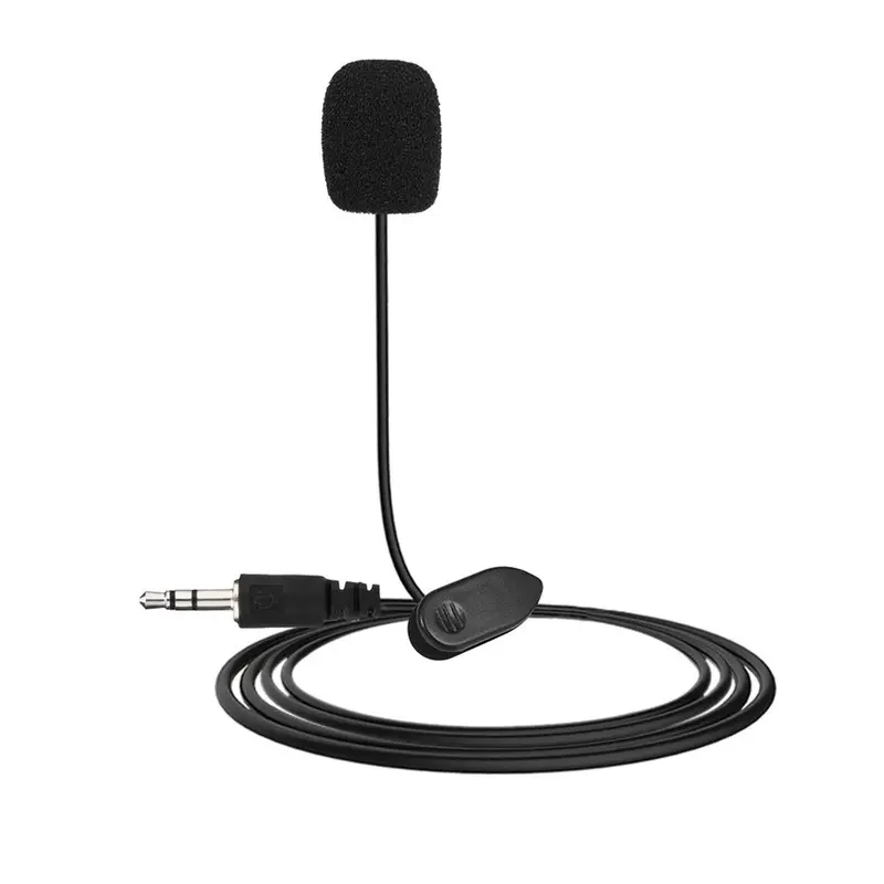 MIC KERAH JEPIT KLIP MICROPHONE CONDENSORE JACK 3.5MM TRS WITH TIE CLIP ON 1