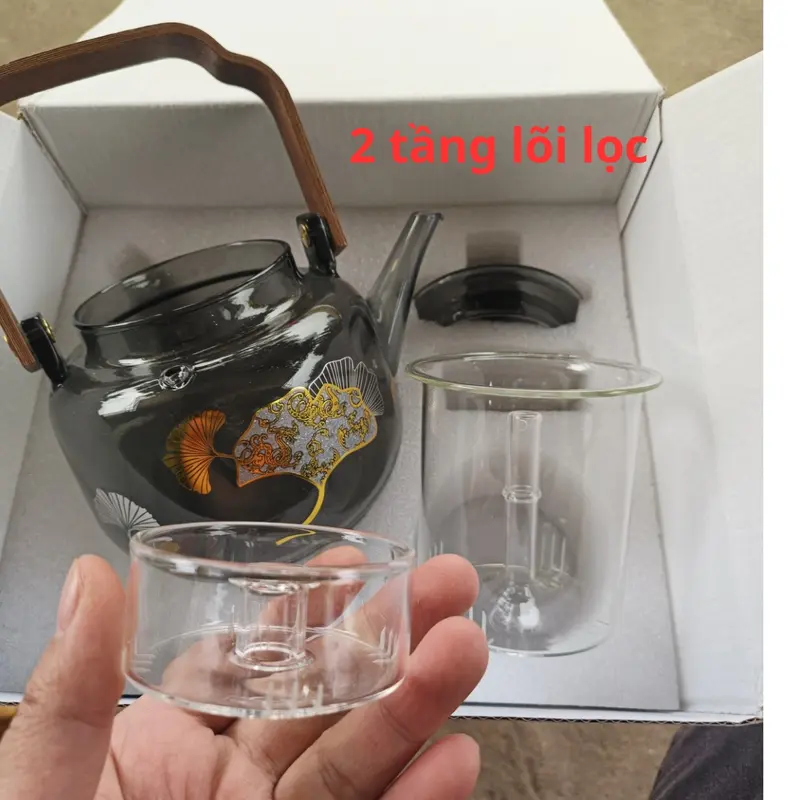 ẤM THỦY TINH ĐUN TRÀ CHỊU NHIỆT 2