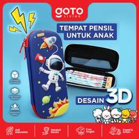Gambar (Special Offer) Goto [COD] Jayden Kotak Pensil Anak Tempat Alat Tulis 3D Karakter Timbul - UNICORN PINK dari Goto Living Kota Tangerang 1 Tokopedia