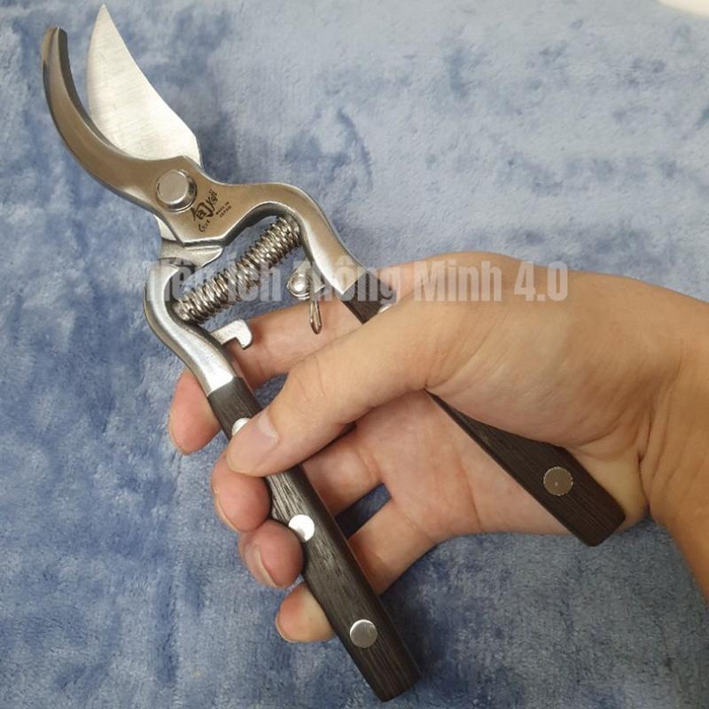 Kéo cắt tỉa cành thép D2 đúc nguyên khối Nhật chính hãnġ 2