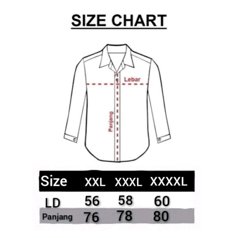 KEMEJA FLANEL JUMBO LENGAN PANJANG PREMIUM 2