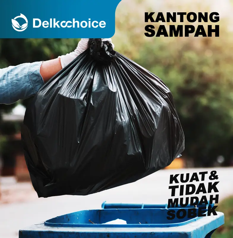 KANTONG PLASTIK SAMPAH HITAM BESAR HITAM 3