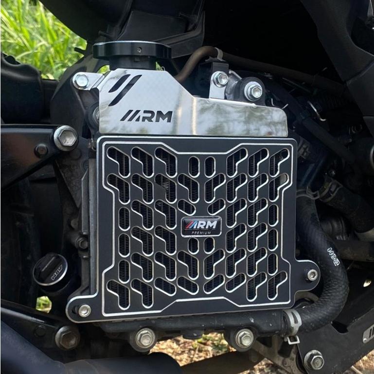 ARM COVER LEHERAN RADIATOR AEROX NEW Engine Laser 2