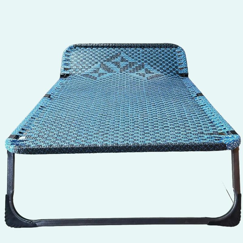 Giường Xếp Dây Đan Đài Loan Ngang 90cm Dài 1m9 Huy Hoàng cloud bed giường gấp giuong thong hộp parky bệt rut quái bay lắp kéo 1m6x2m ghe bo giường  lò sập 1m4x2m