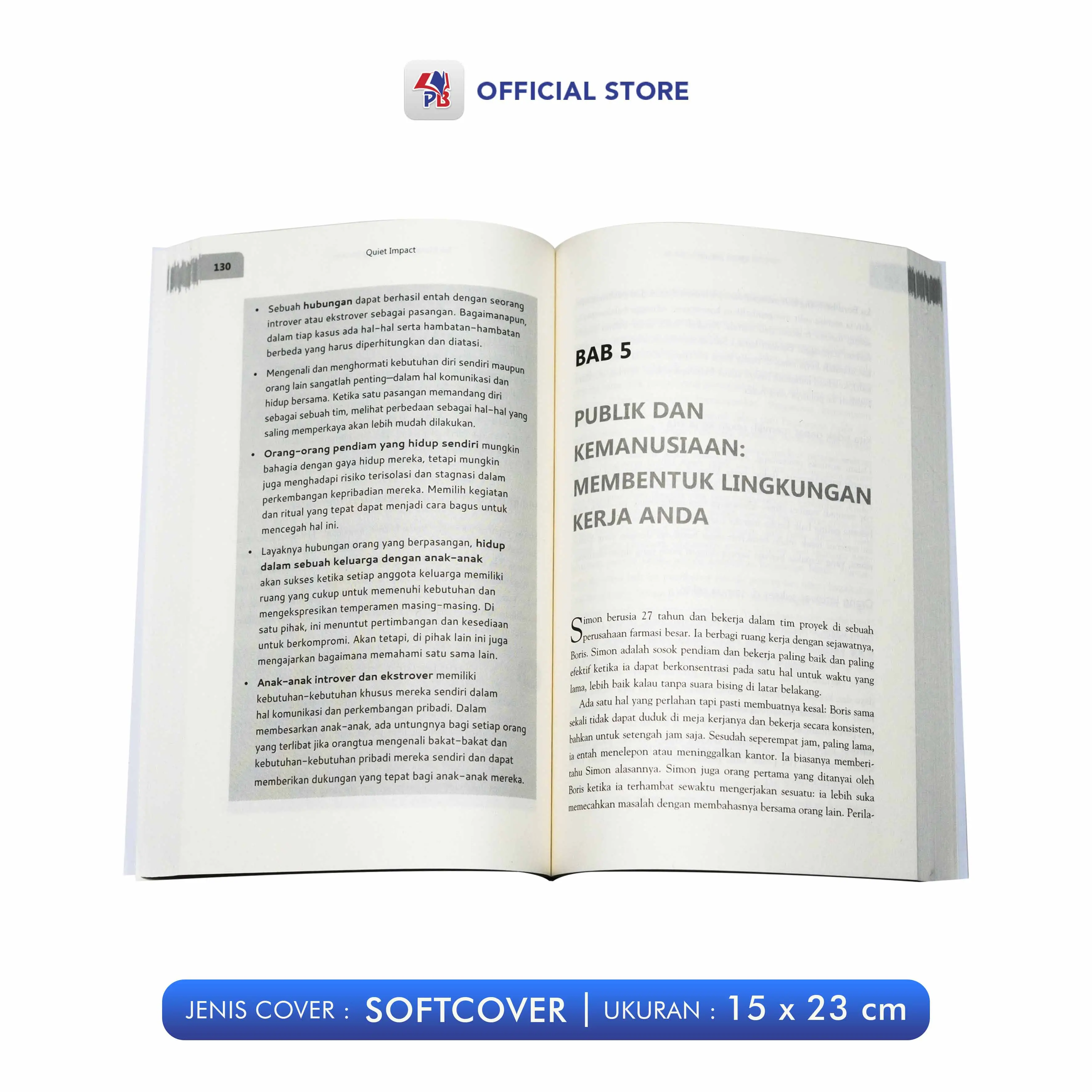 Buku Self Improvement QUIET IMPACT : Tak Masalah Jadi Orang Introver - Sylvia Loehken / GRAMEDIA PUSTAKA UTAMA - GPU Buku Self Improvement QUIET IMPACT : Tak Masalah Jadi Orang Introver - Sylvia Loehken / GRAMEDIA PUSTAKA UTAMA - GPU