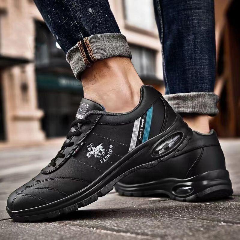 Product Introduction of 2024 Spring and Autumn Men's Casual and Comfortable Breathable Trendy Air Cushion Deodorant Travel Sneakers 15