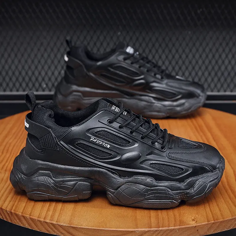 Sepatu Sneakers Pria Import Kasual Trendy Sol Tebal 119 shoes casual Olahraga Olahraga Sport Running Kerja 1