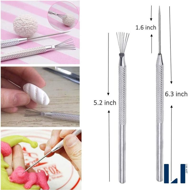 Product Introduction of Bộ 6 món dụng cụ nặn đất sét cơ bản bằng nhựa LIM DIY 17