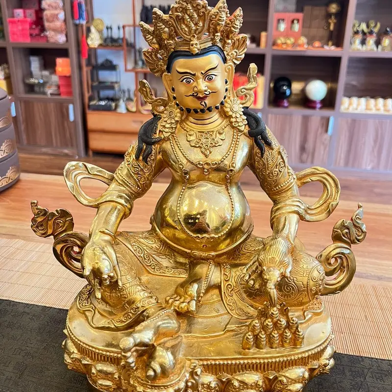 Tượng hoàng thần tài 30cm đồng 0