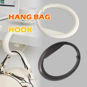 1pc Gantungan meja Terbuat dari material berkualitas tinggi, daya dukung yang kuat Gantungan tas meja portabel