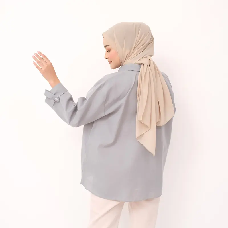 Kemeja Polos Katun Lengan Skoder Katun 0