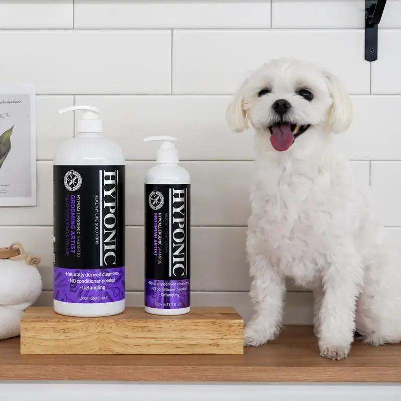 Sữa tắm cho chó cao cấp HYPONIC Grooming Artist, làm dày & phồng lông (dành cho tiệm spa thú cưng) 2