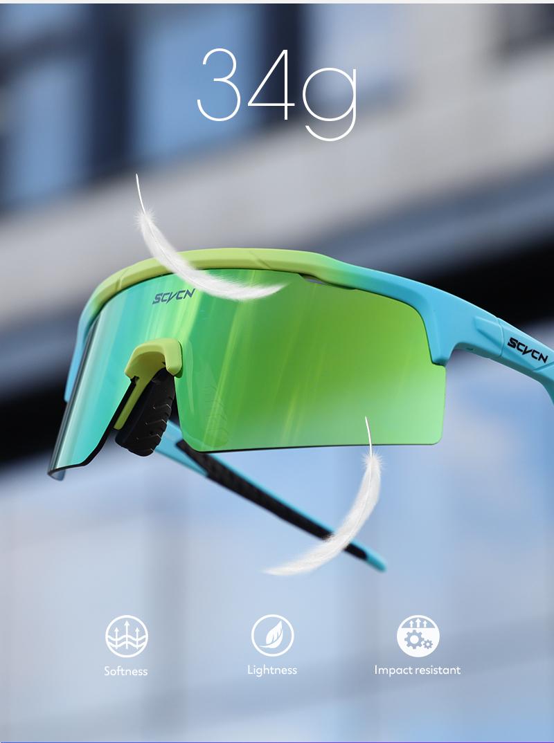 Product Introduction of SCVCN  Cycling Glasses Running Sunglasses UV400 Goggles Outdoor Sports Driving Motorcycle Glasses Men Women Bike MTB Glasses  Hiking bicycle riding  Running Camping Glasses 28