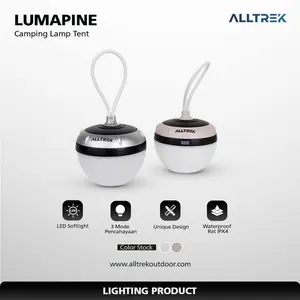 ALLTREK Lampu Tenda Camping LUMAPINE Camping Lamp - Khaki