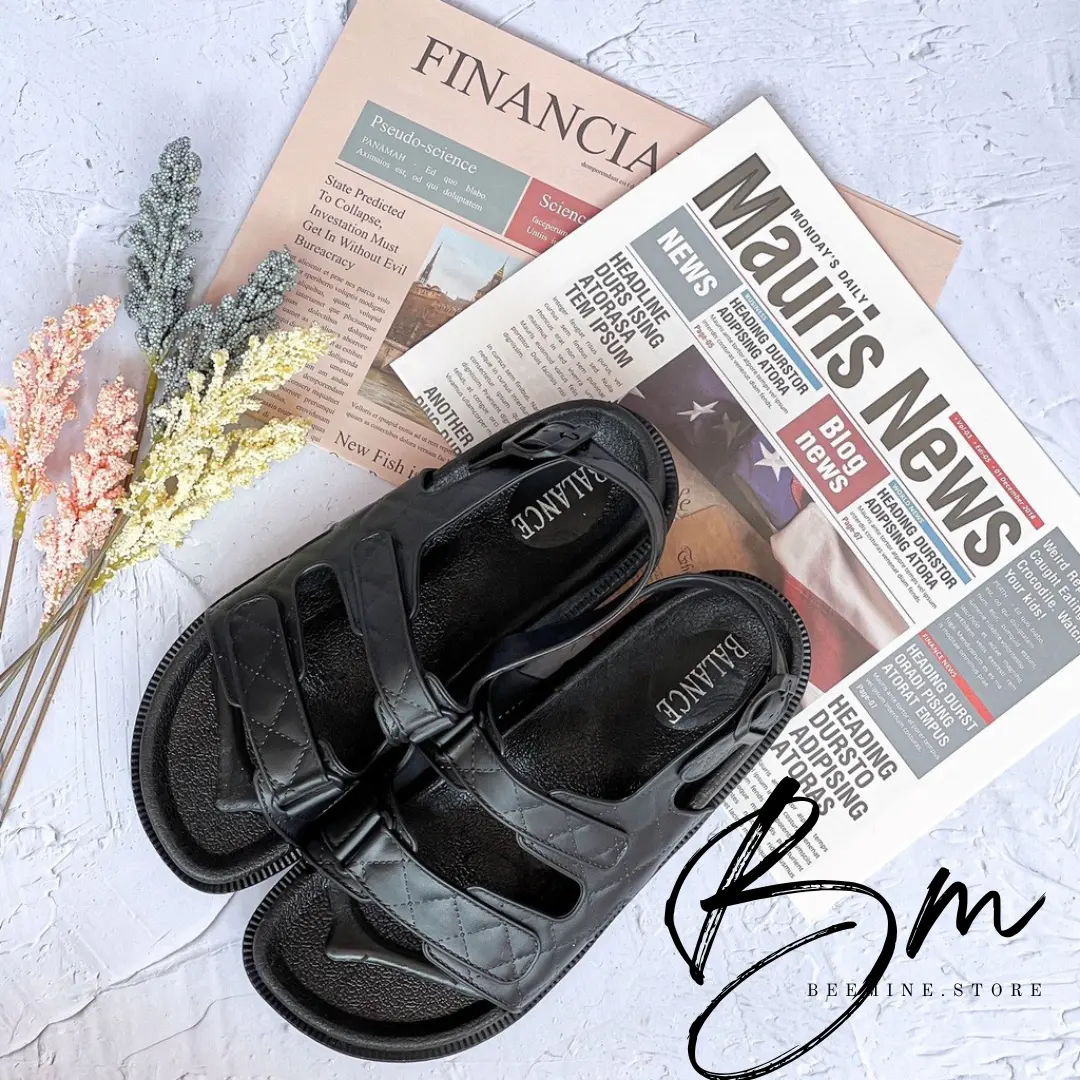 Sandal Tali Belakang Jelly merk Balance 1728 Karet Wanita