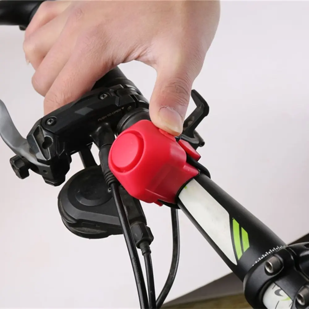 Còi Xe Đạp Điện Tử Lớn 130 Db, Cảnh Báo An Toàn, Chuông Điện, Còi Báo Động Cảnh Sát, Chuông Báo Động Tay Lái Xe Đạp, Phụ Kiện Đạp Xe