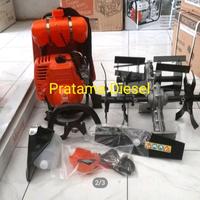 Gambar Paket Mesin potong rumput BG328+Mesin 2set cultivator bajak sawah dari PratamaDiesel_NEW Kab. Bekasi 2 Tokopedia