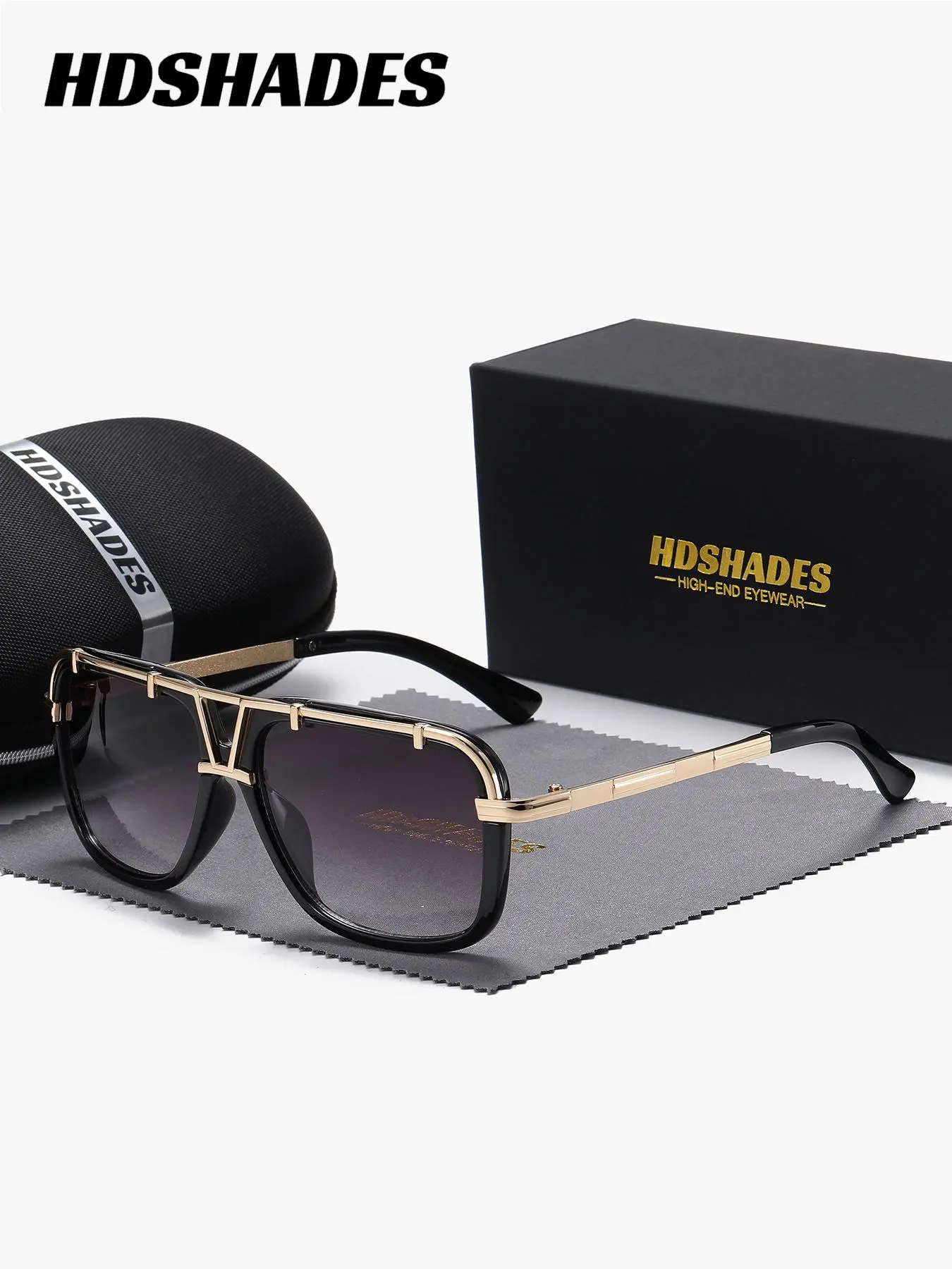 Unisex Simple Style Sunglasses, Trendy Casual Full Rim Sunglasses for Everyday Use, Fashion Modern Accessories for Outdoor Activities