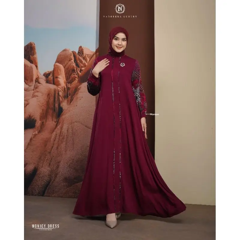READY STOK MONICY DRESS By Nadheera Luxury 1