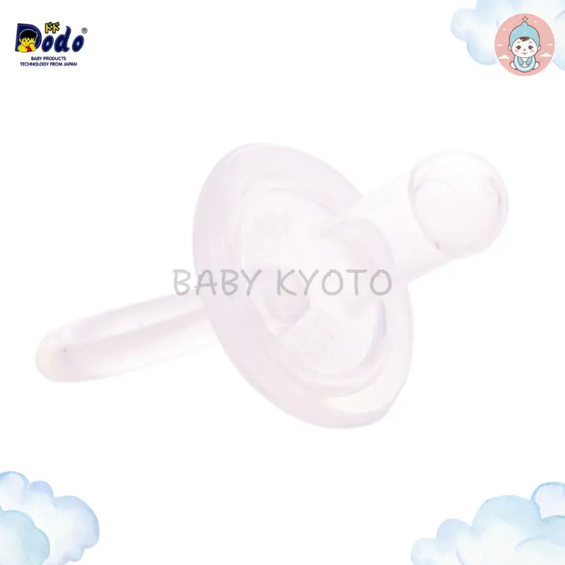 BK Dodo Soother Full Silicone Empeng Dot Bayi Silikon Komeng Newborn Baby Pacifier Silicone BPA Free 7