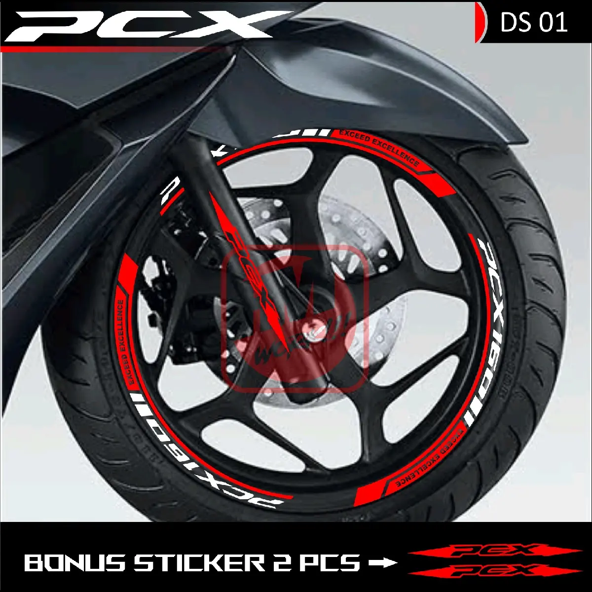 STICKER VELG PCX