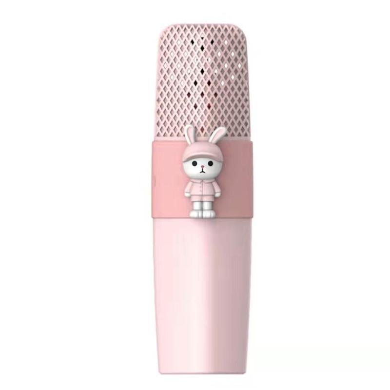 Mic K9 Wireless Microfon Anak Bluetooth Model Kartun Karaoke Player Microphone Speaker KADO ANAK 7