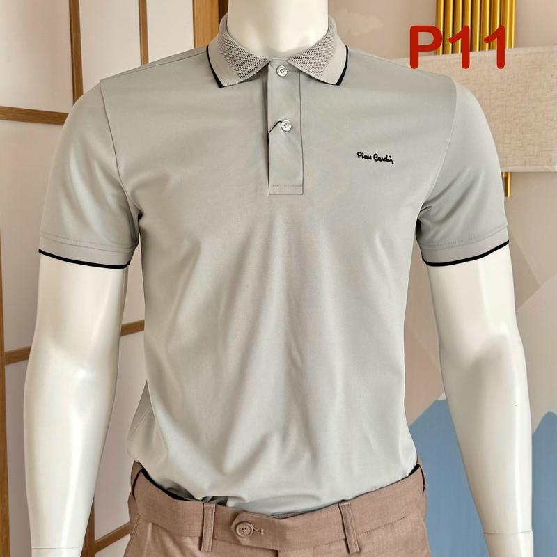 Áo Polo Nam, Áo Thun Nam Ngắn Tay, Áo Polo, Áo Thun Trắng Pierre Cardin Chính Hãng Hàng Xuất Dư Xịn Hàn Quốc Menswear Shirt polo laurenralph có thể giặt máy thanh lịch 3