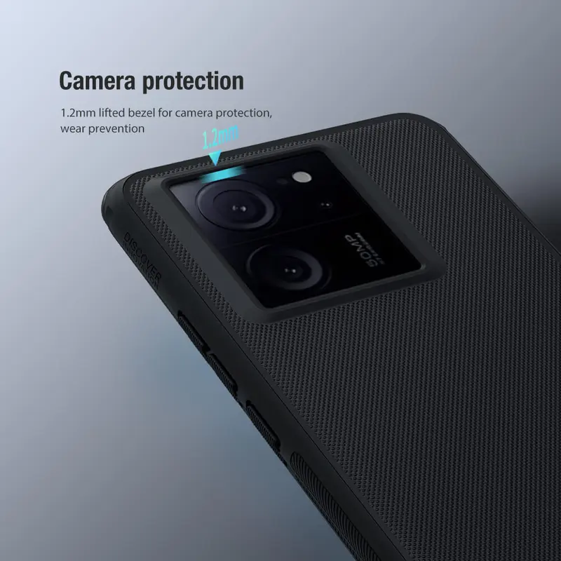Case Compatible With Xiaomi 13T Nillkin Frosted Pro Hybrid Casing 3