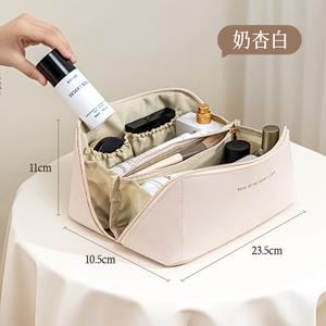 Cosmetic bag portable large capacity high sense 2025 new super fire travel wash waterproof cosmetics storage bag