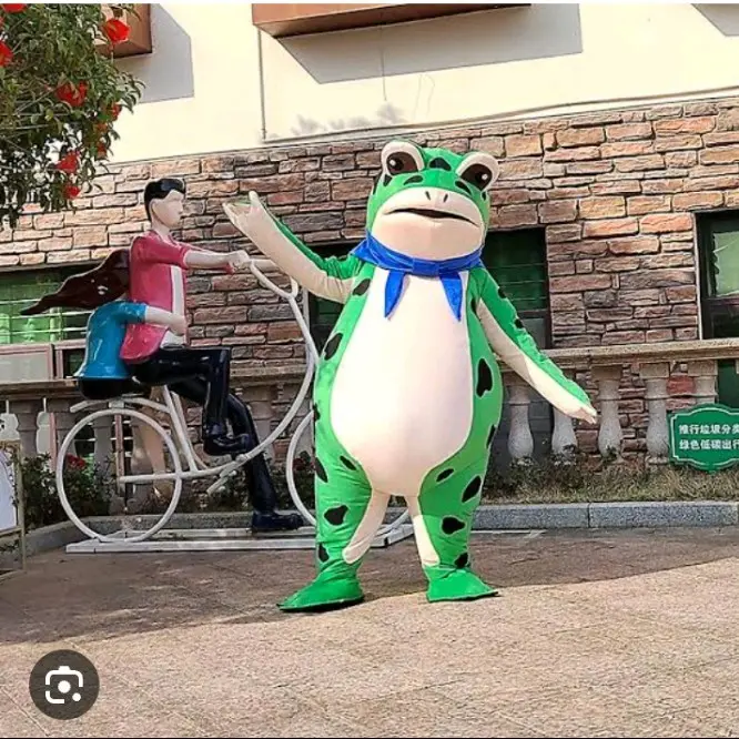 Kostum badut katak 0