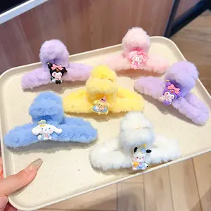 JEPIT RAMBUT ANAK CEWEK MOTIF SANRIO JEDAY ANAK BULU HALUS LEMBUT