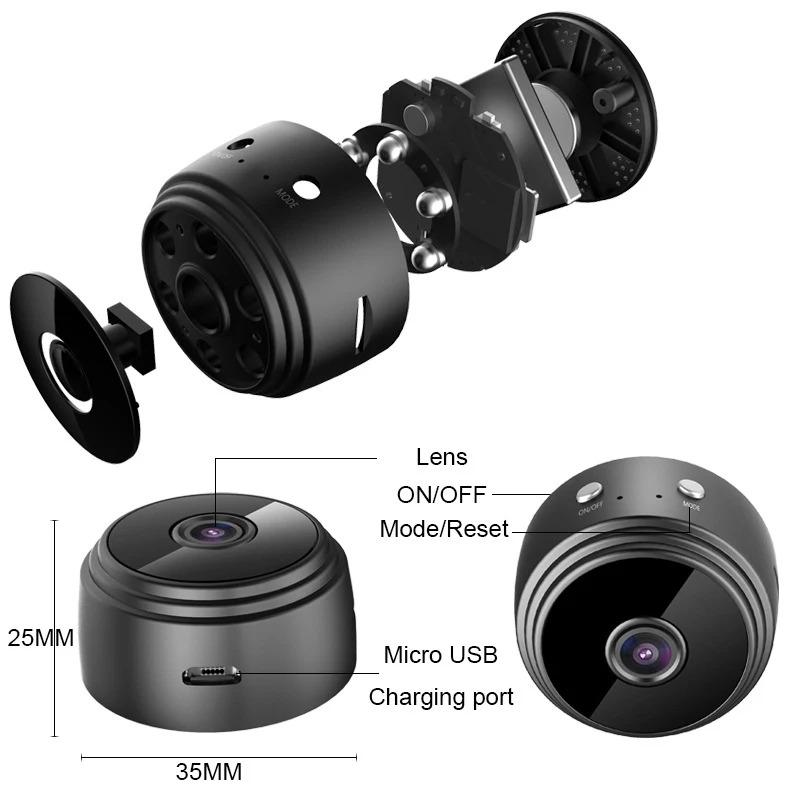 Product Introduction of A9 Mini Camera Wifi Camera 1080P HD Mini Recorder Wireless Mini Camera Video Surveillance Video Recorder Security Camera 46