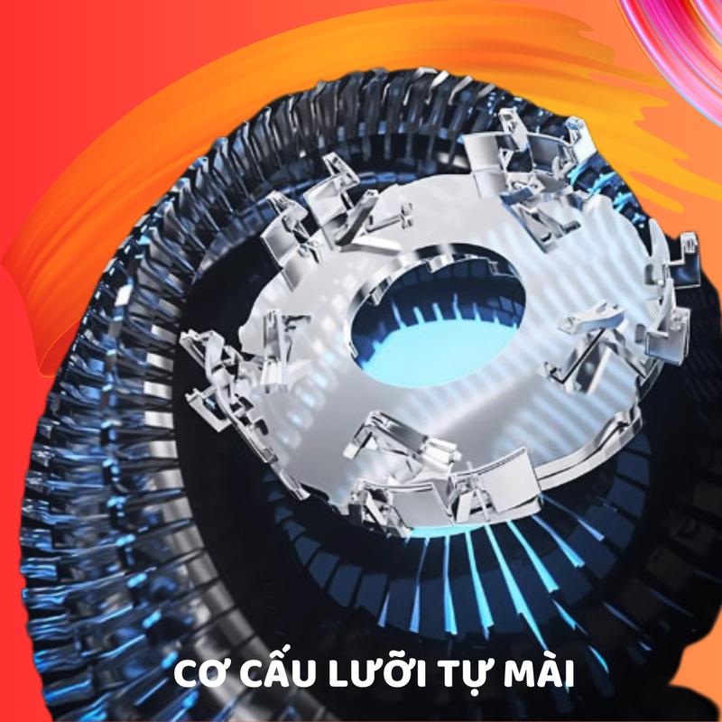Product Introduction of [ bảo hành 12 tháng ] máy cạo râu mini , công nghệ lưỡi tự mài 2
