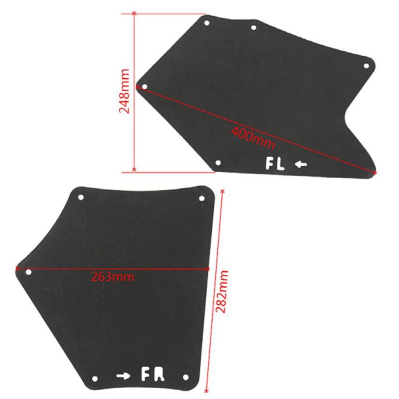 Product Introduction of 4Pcs Splash Guards  Liner Shields 53736-0C030 Accessories Practical Replacement 537360C030 for Toyota  Sequoia 0