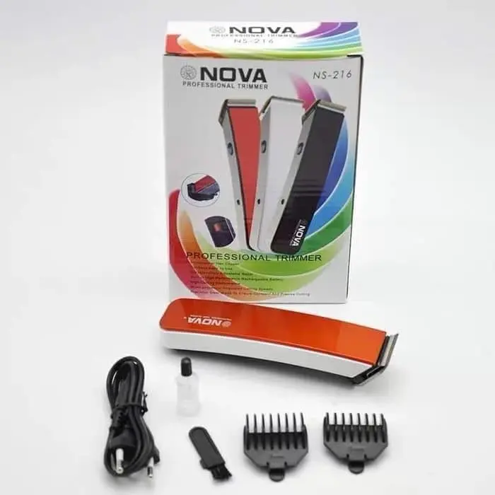 Promo TERLARIS Alat Mesin Cukuran Cukur Pangkas Potong NOVA 216 Rambut Portable Nova NHC-216 Bayi Dewasa Anak 2