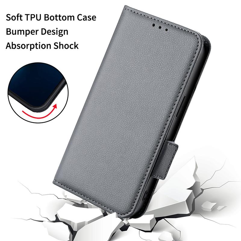Ốp Điện Thoại Da Lật, Dành Cho Oppo Reno 13F 13 Pro (Reno13 F Reno13Pro Reno13F 5G 2024), Ốp Bảo Vệ Chống Sốc, Có Khe Cắm Thẻ, Ví Và Giá Đỡ, Ốp Lưng 6