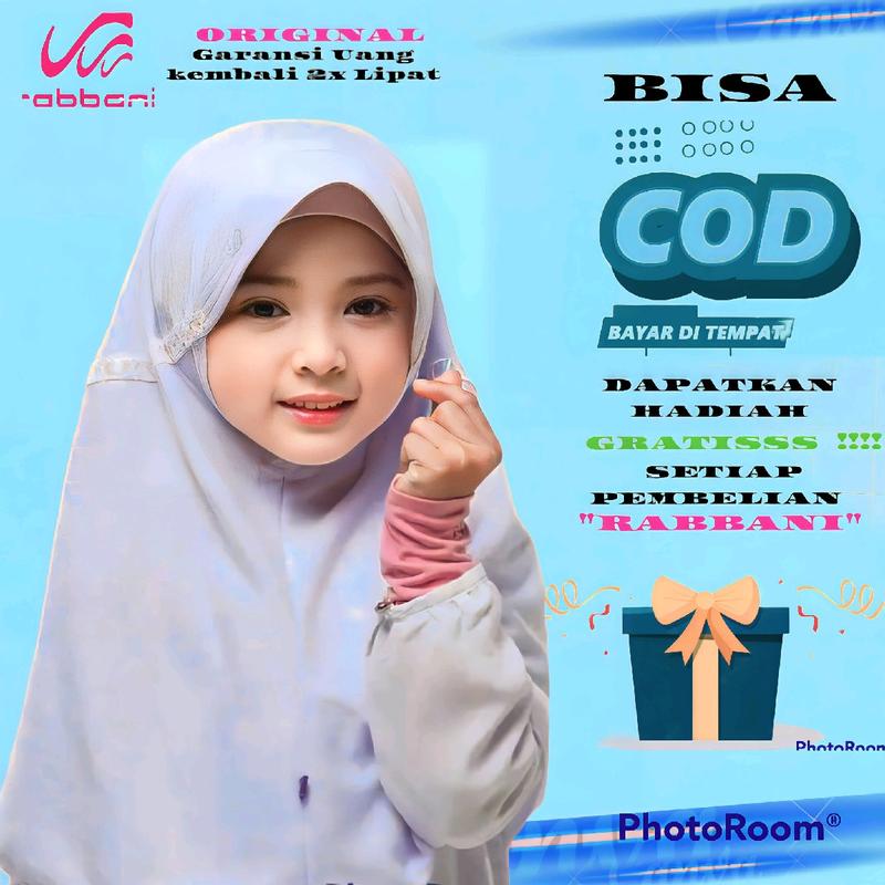 Kerudung Rabbani Innova Anak Untuk Usia 3-8 Tahun Rabbani Original ...