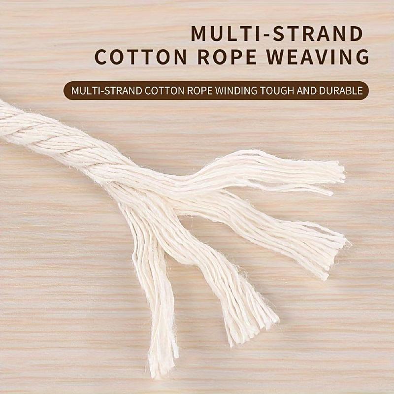 100m Handmade Braided Thread (1 Roll), Cylindrical Braided Thread, Handmade Braided Thread for DIY Craft, Sewing Supplies 4