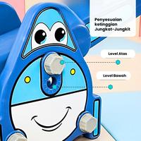 Gambar Mainan Jungkat Jungkit Anak Motif Pesawat – Playground HDPE Anti Licin | TOYSBAR M1504 - M1504-BIRU dari toysbar Kota Administrasi Jakarta Utara 5 Tokopedia