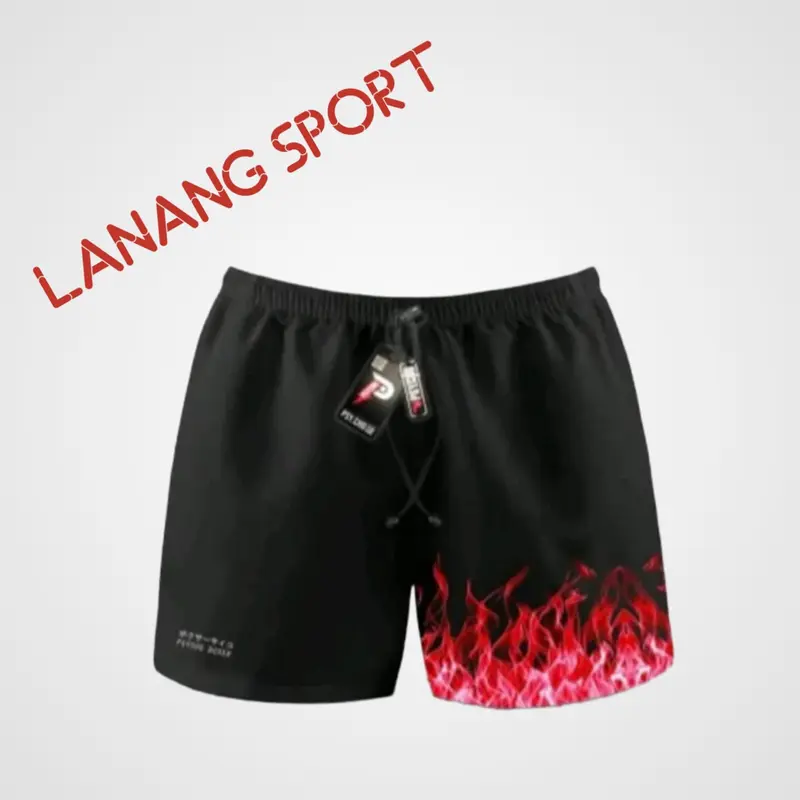paket 100 dpt 10 cOD cELANA pENDEK fIRE / cELANA kOLOR pENDEK mOTIF aPI tERBARU dARI tOKO ;lANANG sTORE Melar Pria Boxer Shorts Surfing Dewasa Santai Karet celanavoli cepat kering  volly anti-bau longgar regular fit pelindung sinar uv uukuran l cuci kerin 1