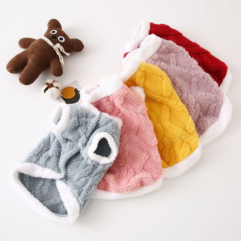 Product Introduction of Quần Áo Cho Thú Cưng, Phong Cách Mùa Đông, Thích Hợp Cho Mèo Và Chó Nhỏ Chống Lạnh, Ấm Áp, Teddy, Bichon, Pomeranian, Dày, Quần Áo Năm Mới 3