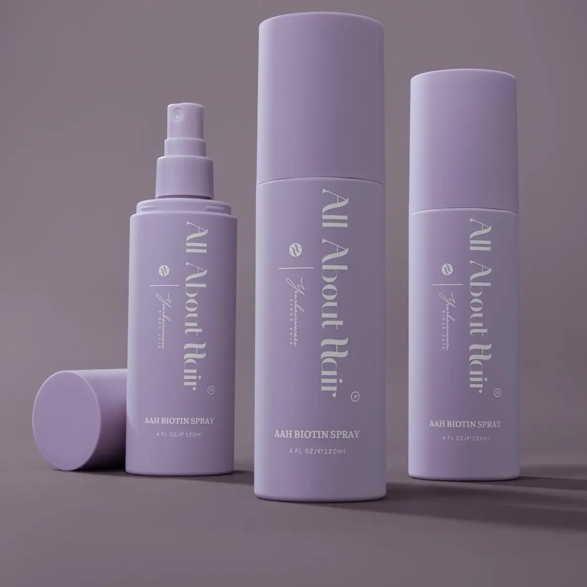 Aah Biotin Spray Vegan 120Ml – Xịt Dưỡng Tóc Thuần Chay Giúp Tóc Mềm Mượt, Trông Dày Khỏe, Phù Hợp Tóc Yếu & Hư Tổn