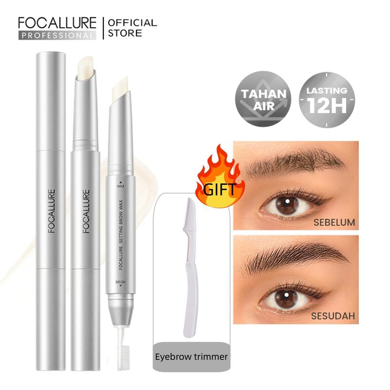 FOCALLURE Double headed transparent eyebrow crayon Send black eyebrow ...