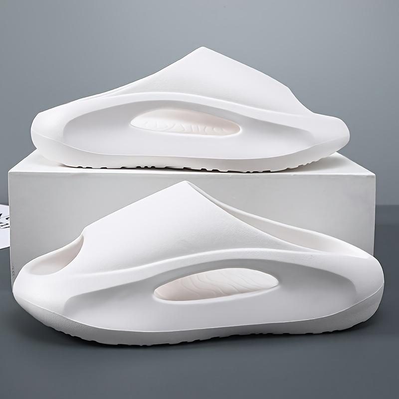 Product Introduction of Men's Summer Slippers Simple Versatile Outdoor Thick Sole Non-Slip Men's Sandals Casual Beach Slide Slippers 2