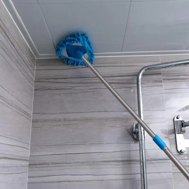 [MS] Alat Pembersih Rumah / Pel Dinding Segitiga Microfiber Serbaguna 1