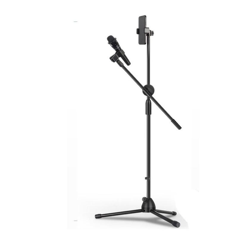 Chân Stand Kèm Mic - Chân Đế Đứng Kèm Kẹp Và Mic, Điều Chỉnh 360 Độ Và Chiều Cao Chân 5