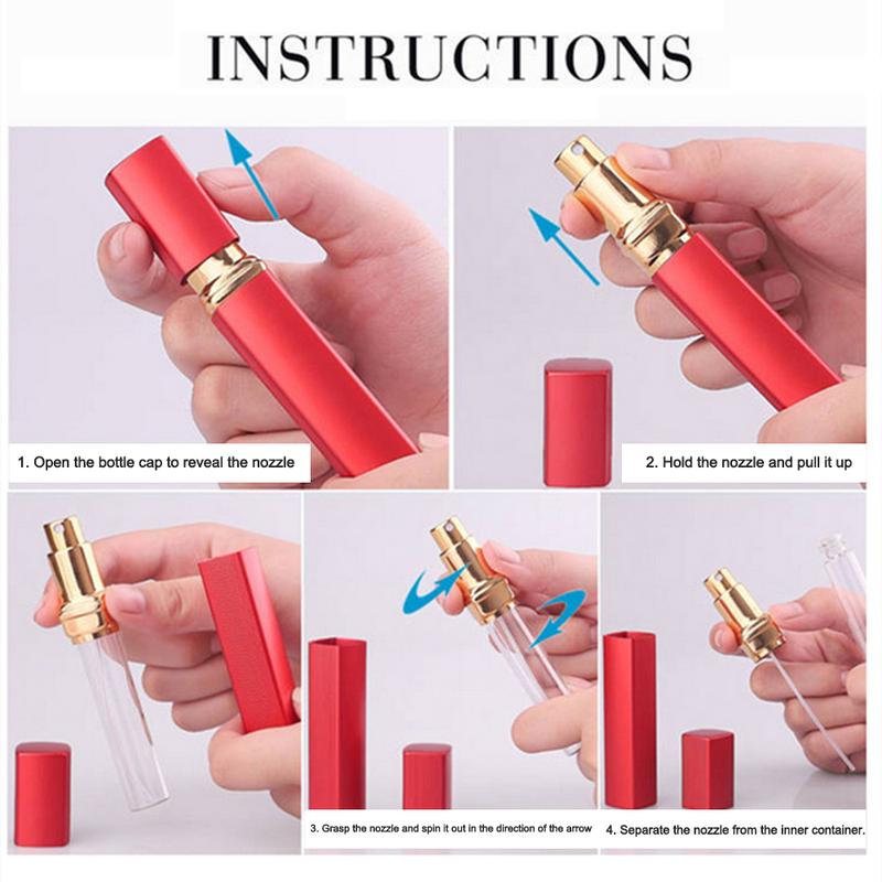 Product Introduction of Chai Nước Hoa, 12ml, Rỗng Và Có Thể Nạp Lại, Chai Xịt, Chống Rò Rỉ, Thích Hợp Cho Du Lịch, Thời Trang 21